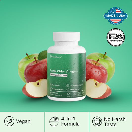 Super Roots™  Apple Cider Vinegar+ Capsules